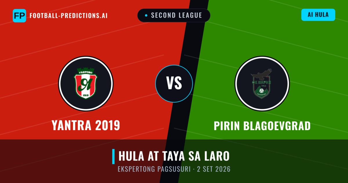Yantra 2019 vs Pirin Blagoevgrad — hula at preview ng laban