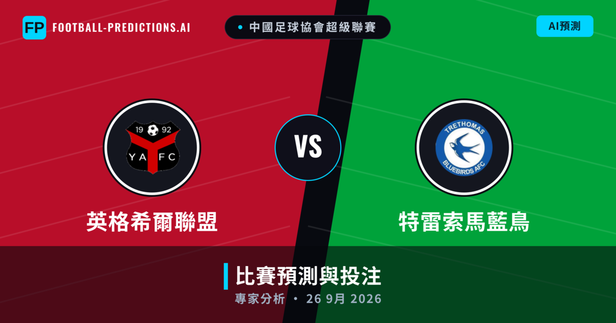 英格希爾聯盟 vs 特雷索馬藍鳥 — 比赛预测和前瞻
