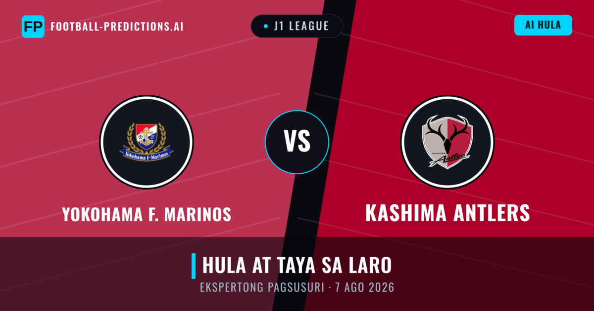 Yokohama F. Marinos vs Kashima Antlers — hula at preview ng laban
