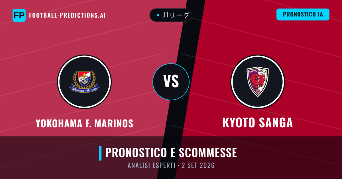 Yokohama F. Marinos vs Kyoto Sanga — pronostico e anteprima del match