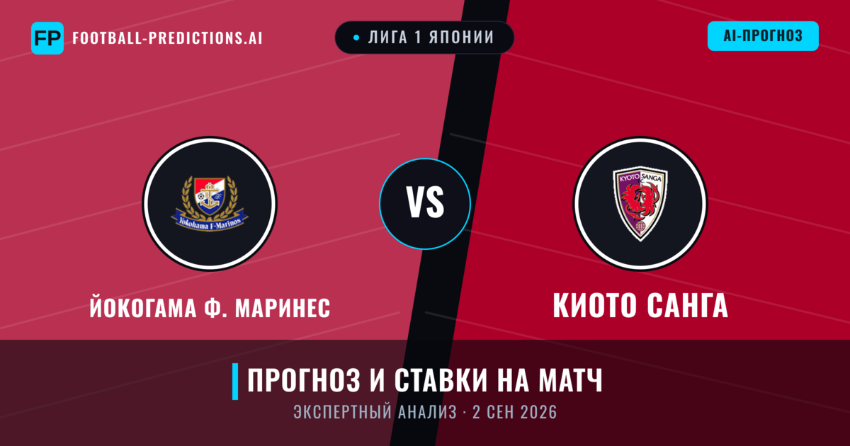 Йокогама Ф. Маринес – Киото Санга — прогноз и превью матча