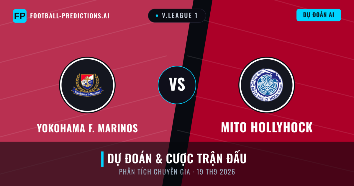 Yokohama F. Marinos vs Mito HollyHock — dự đoán và xem trước trận đấu