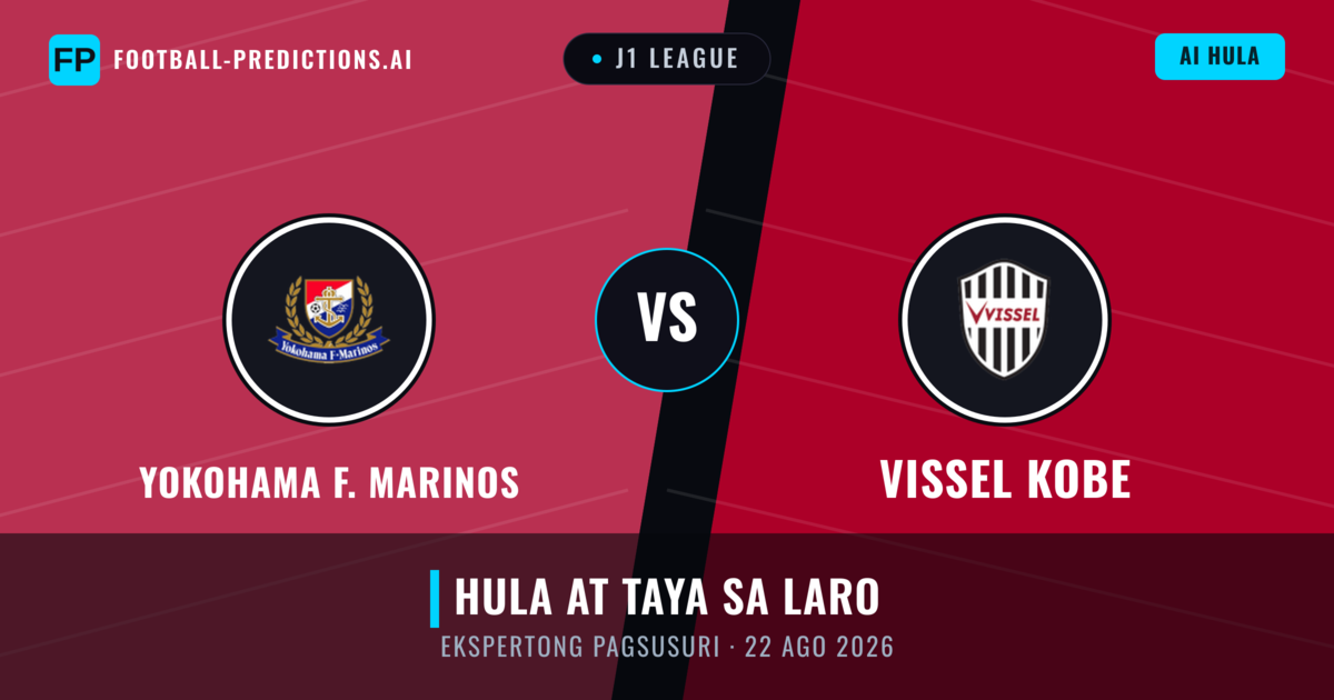 Yokohama F. Marinos vs Vissel Kobe — hula at preview ng laban