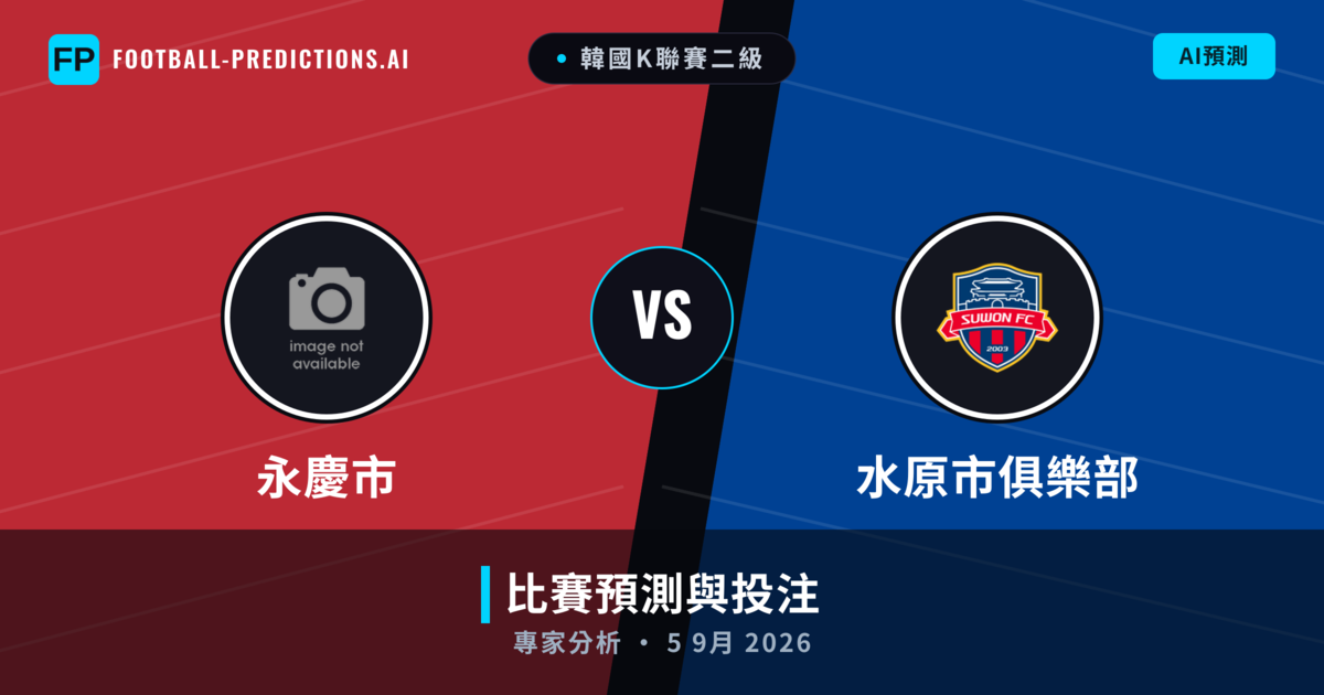 永慶市 vs 水原市俱樂部 — 比赛预测和前瞻