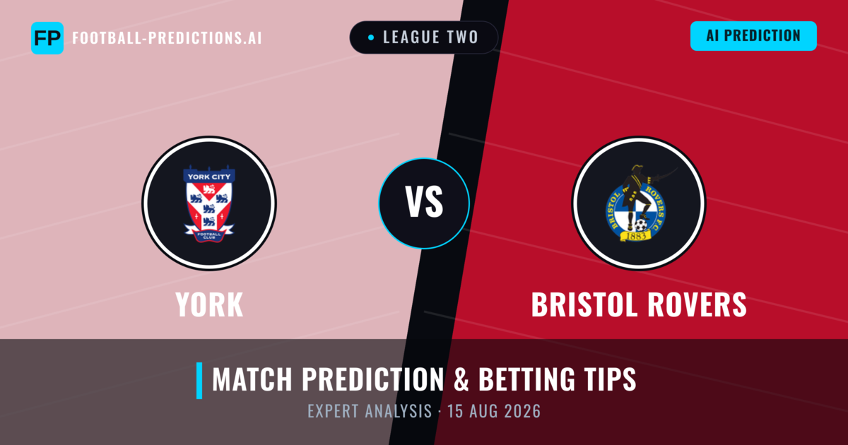 York vs Bristol Rovers — match prediction & preview