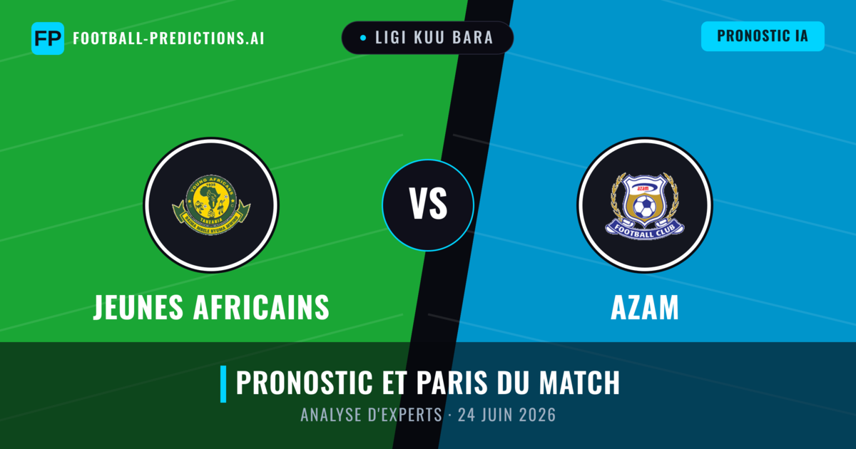 Jeunes Africains vs Azam — pronostic et avant-match