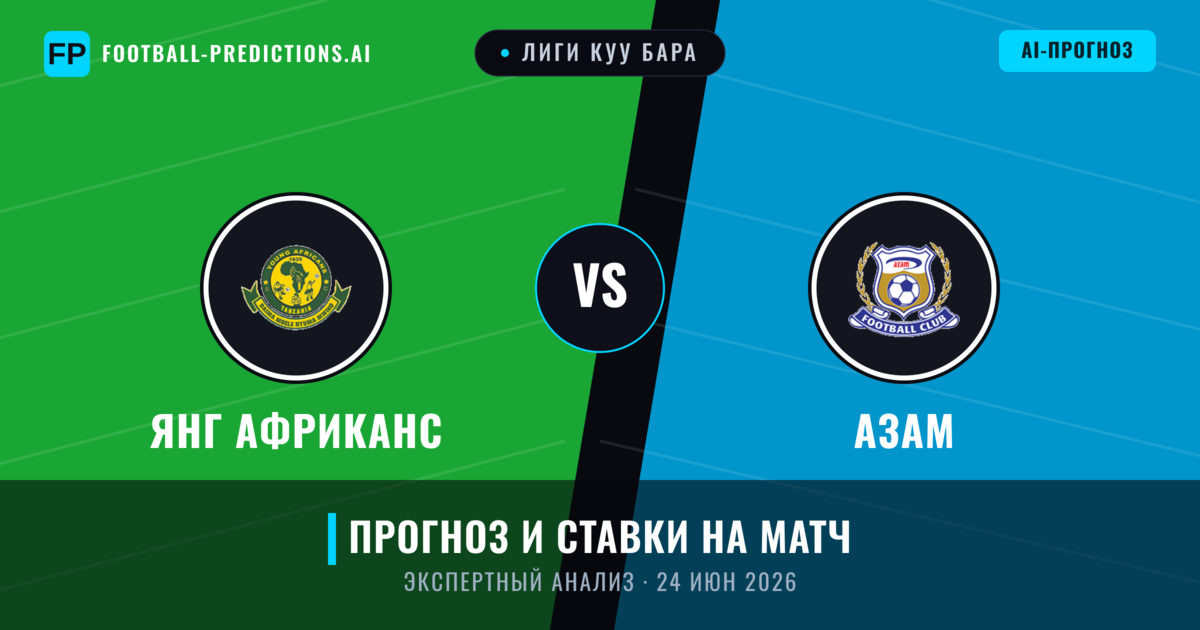 Янг Африканс – Азам — прогноз и превью матча