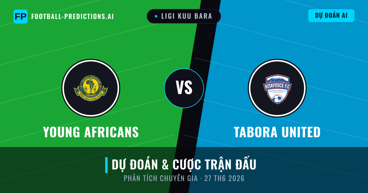 Young Africans vs Tabora United — dự đoán và xem trước trận đấu