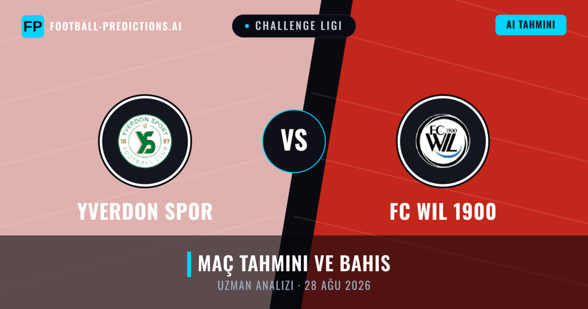 Yverdon Spor - FC WIL 1900 — maç tahmini ve önizleme
