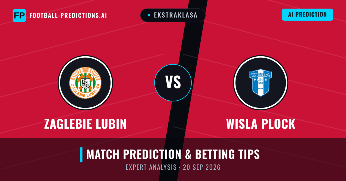 Zaglebie Lubin vs Wisla Plock — match prediction & preview