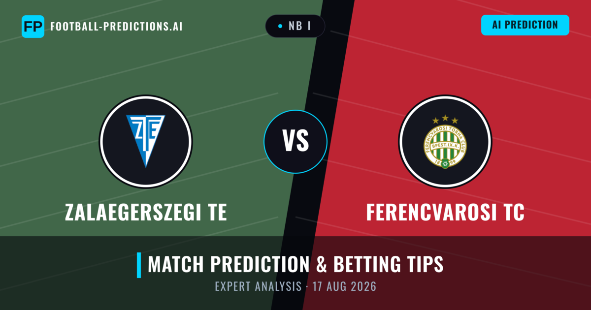 Zalaegerszegi TE vs Ferencvarosi TC — match prediction & preview