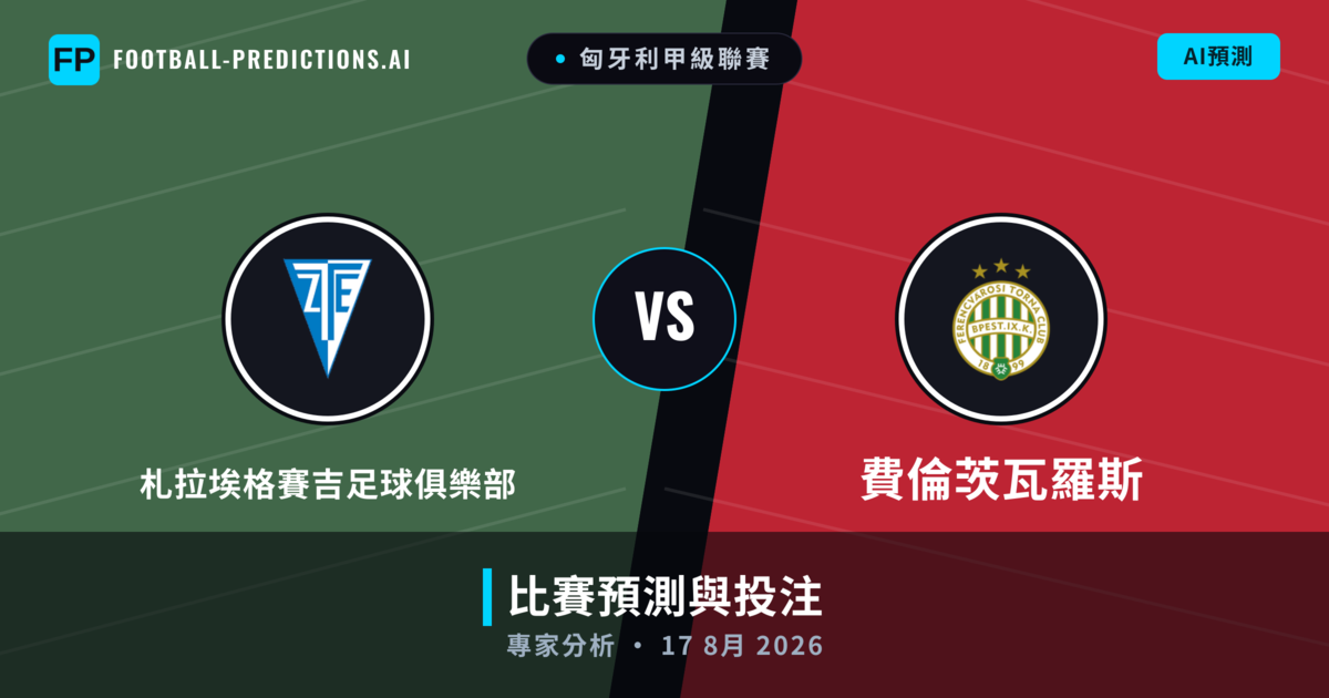 札拉埃格賽吉足球俱樂部 vs 費倫茨瓦羅斯 — 比赛预测和前瞻