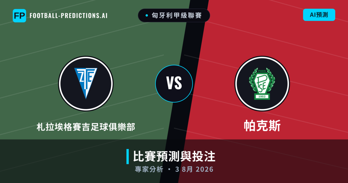 札拉埃格賽吉足球俱樂部 vs 帕克斯 — 比赛预测和前瞻