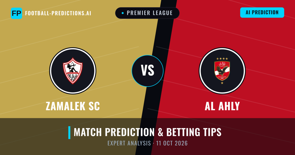 Zamalek SC vs Al Ahly — match prediction & preview