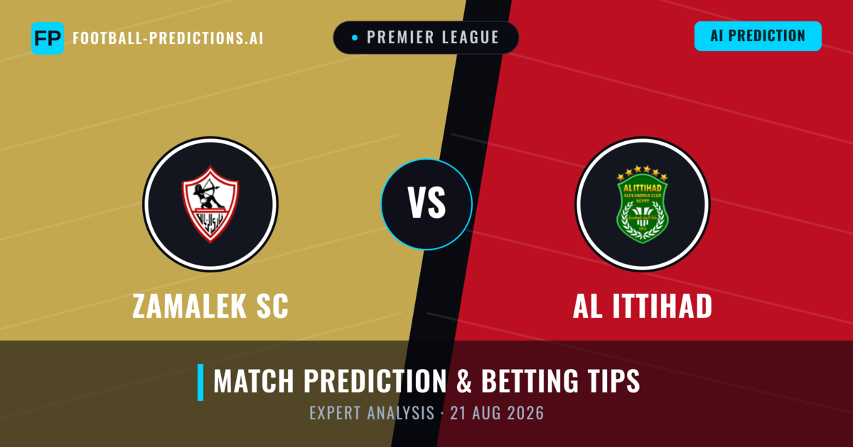 Zamalek SC vs Al Ittihad — match prediction & preview