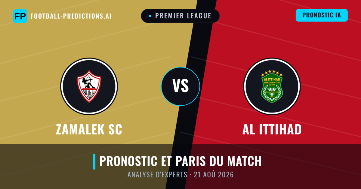 Zamalek SC vs Al Ittihad — pronostic et avant-match