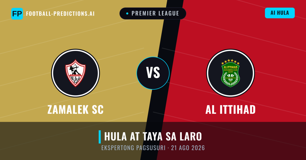 Zamalek SC vs Al Ittihad — hula at preview ng laban
