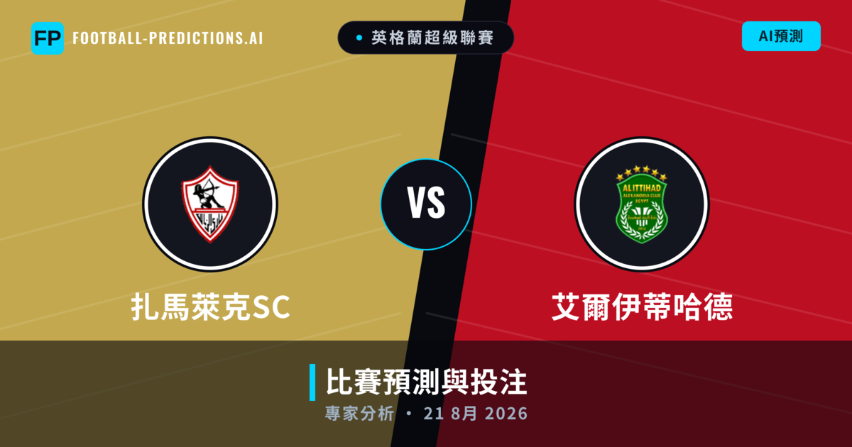 扎馬萊克SC vs 艾爾伊蒂哈德 — 比赛预测和前瞻