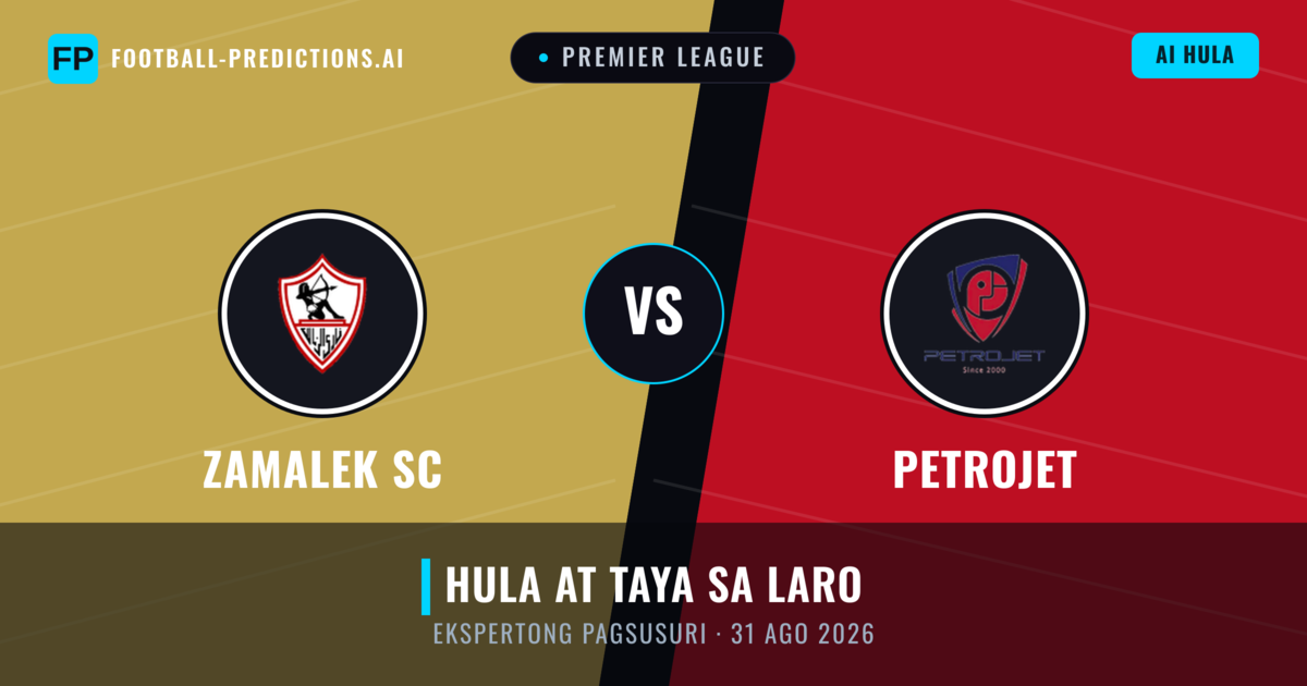 Zamalek SC vs Petrojet — hula at preview ng laban