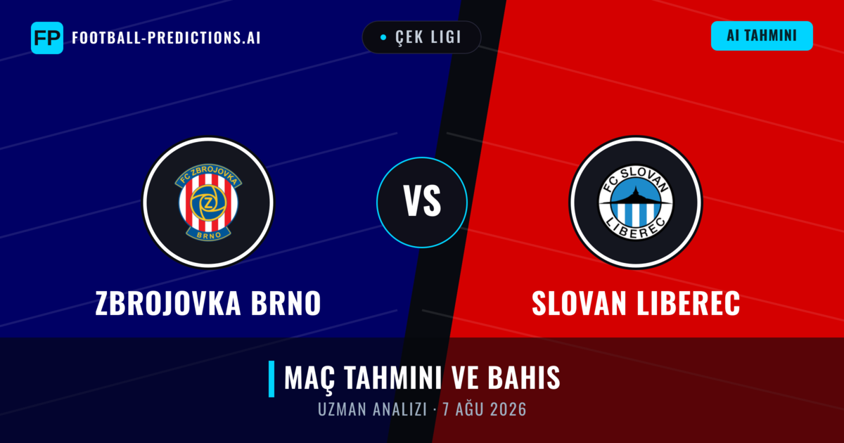 Zbrojovka Brno - Slovan Liberec — maç tahmini ve önizleme