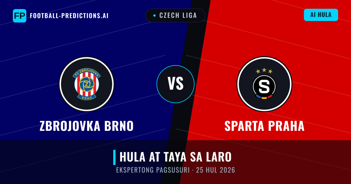Zbrojovka Brno vs Sparta Praha — hula at preview ng laban