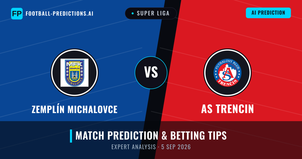 Zemplín Michalovce vs AS Trencin — match prediction & preview