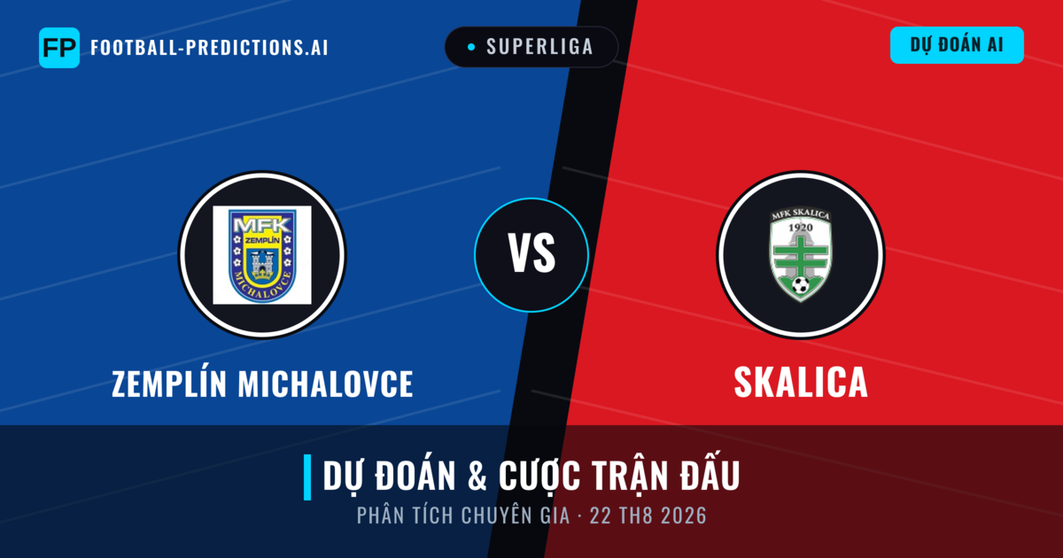 Zemplín Michalovce vs Skalica — dự đoán và xem trước trận đấu