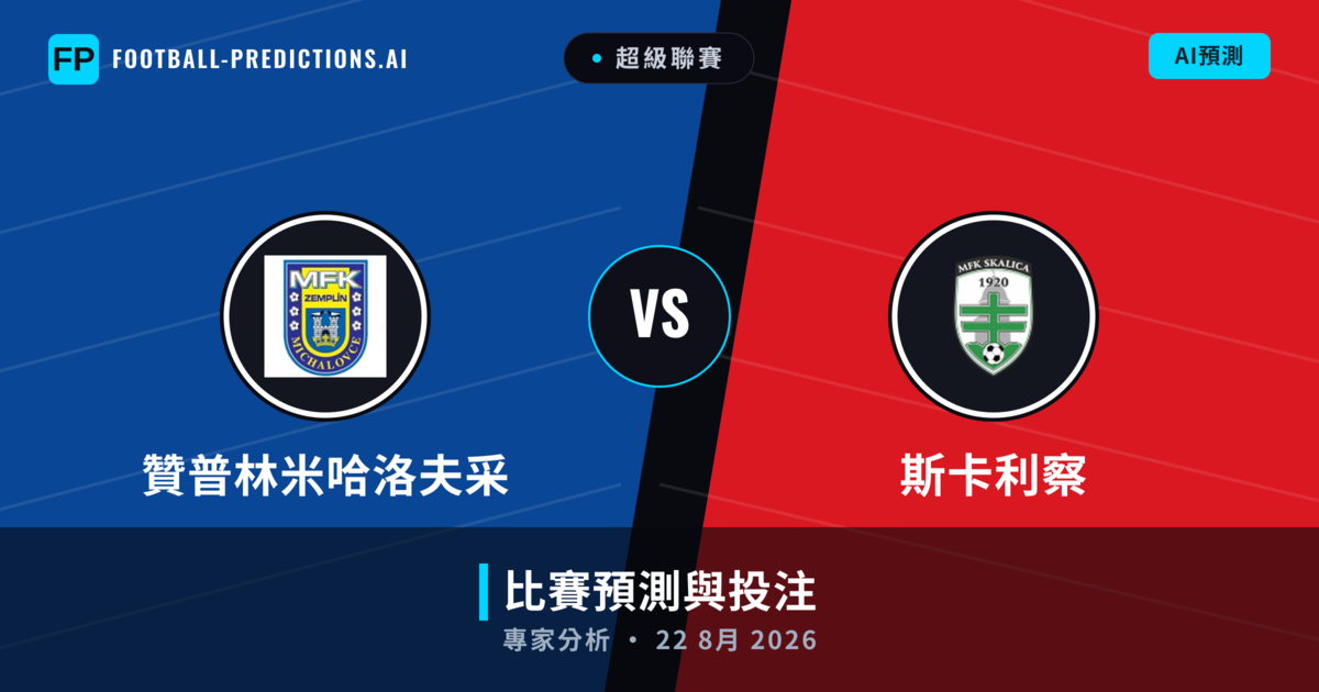 贊普林米哈洛夫采 vs 斯卡利察 — 比赛预测和前瞻