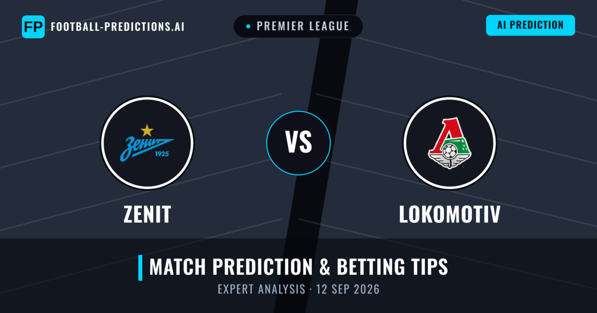 Zenit vs Lokomotiv — match prediction & preview