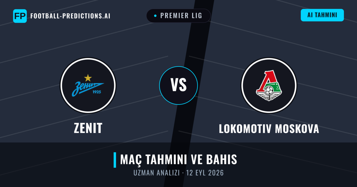 Zenit - Lokomotiv Moskova — maç tahmini ve önizleme