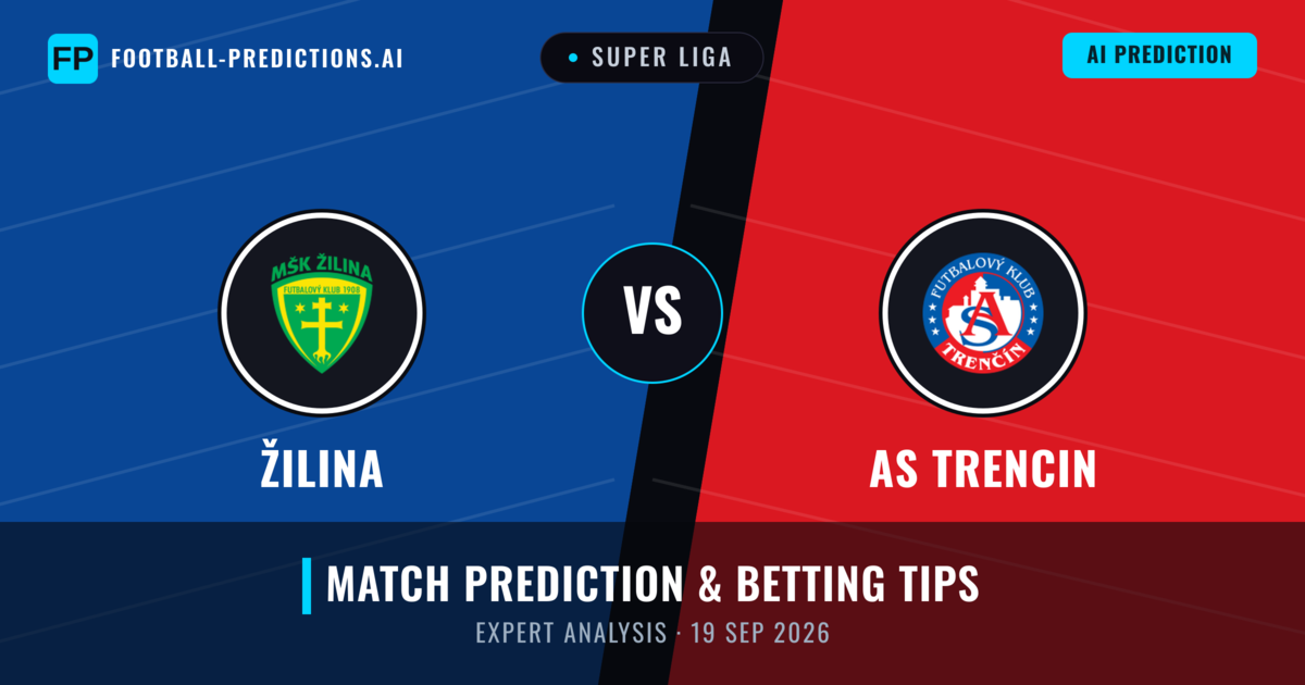 Žilina vs AS Trencin — match prediction & preview