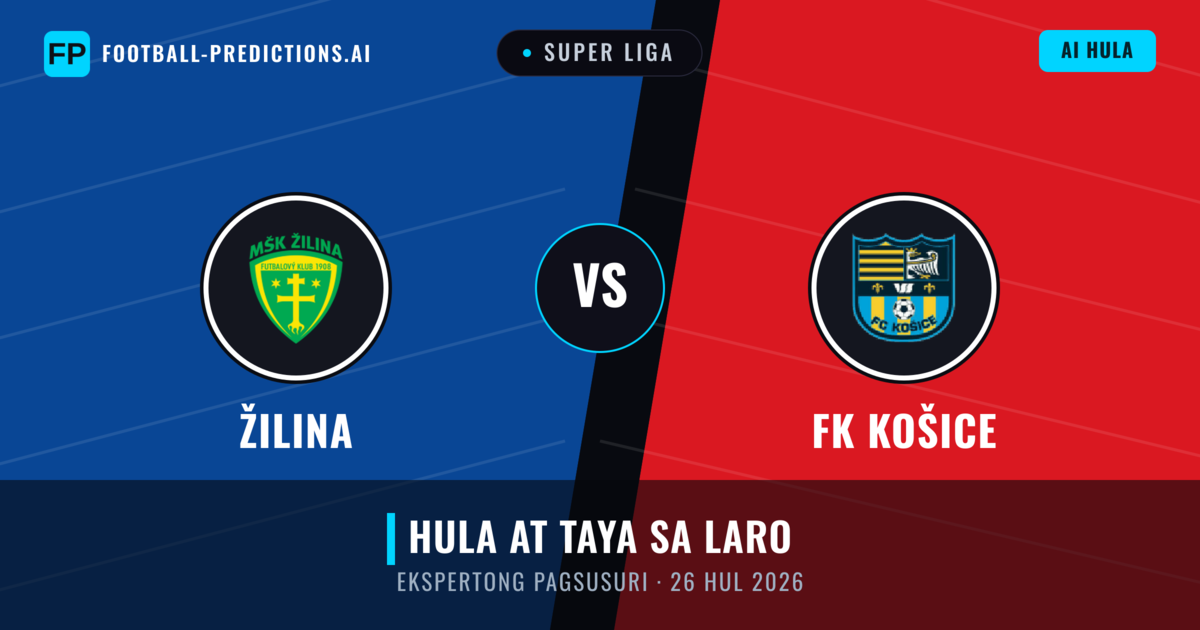 Žilina vs FK Košice — hula at preview ng laban