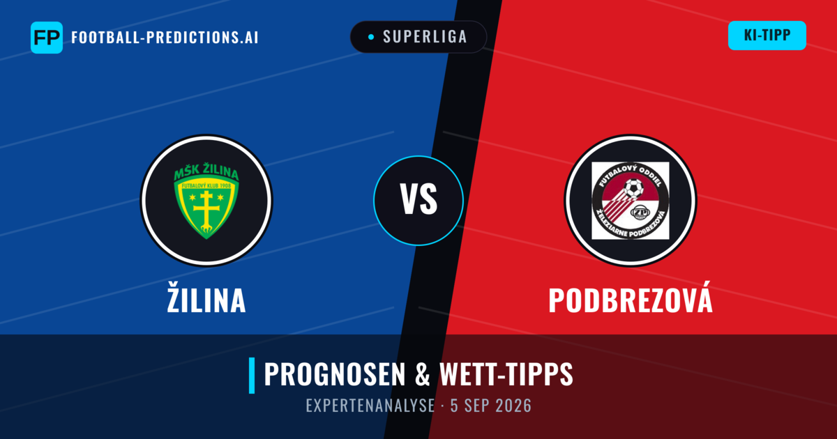 Žilina vs Podbrezová — Prognose und Spielvorschau