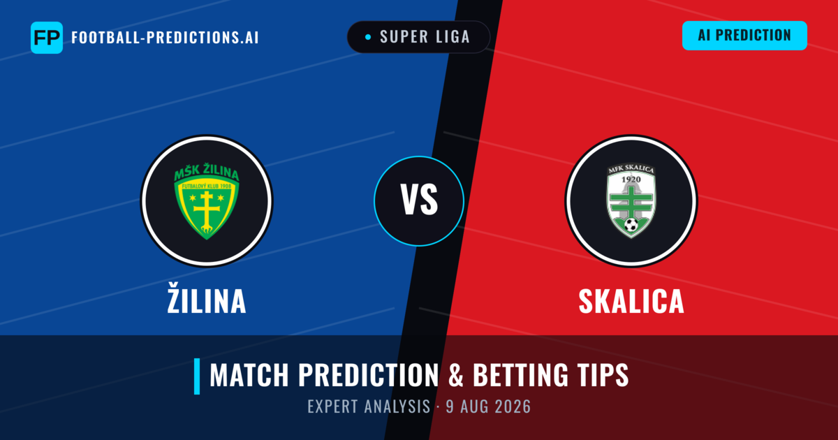 Žilina vs Skalica — match prediction & preview