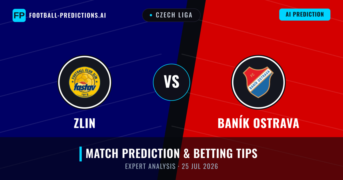 Zlin vs Baník Ostrava — match prediction & preview
