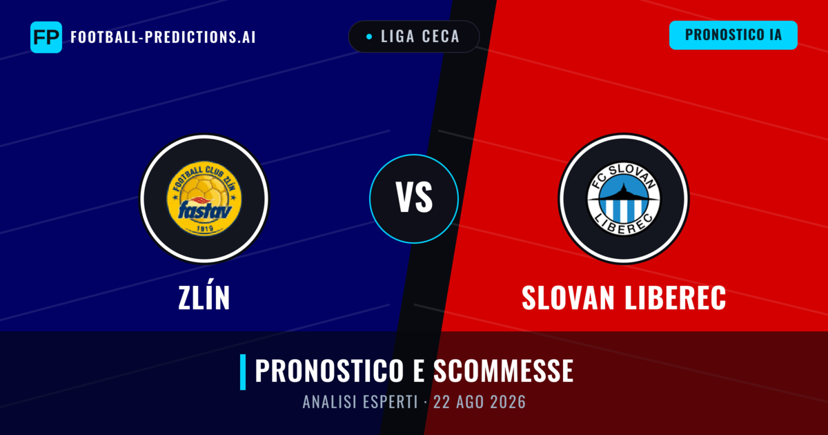 Zlín vs Slovan Liberec — pronostico e anteprima del match