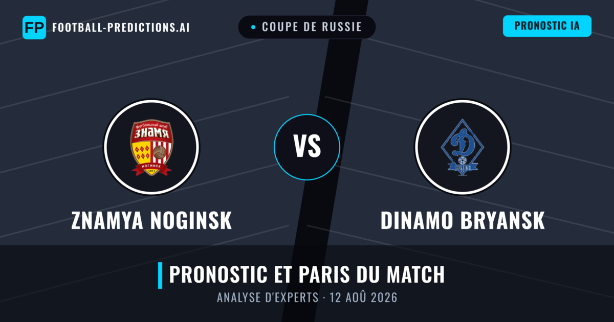 Znamya Noginsk vs Dinamo Bryansk — pronostic et avant-match
