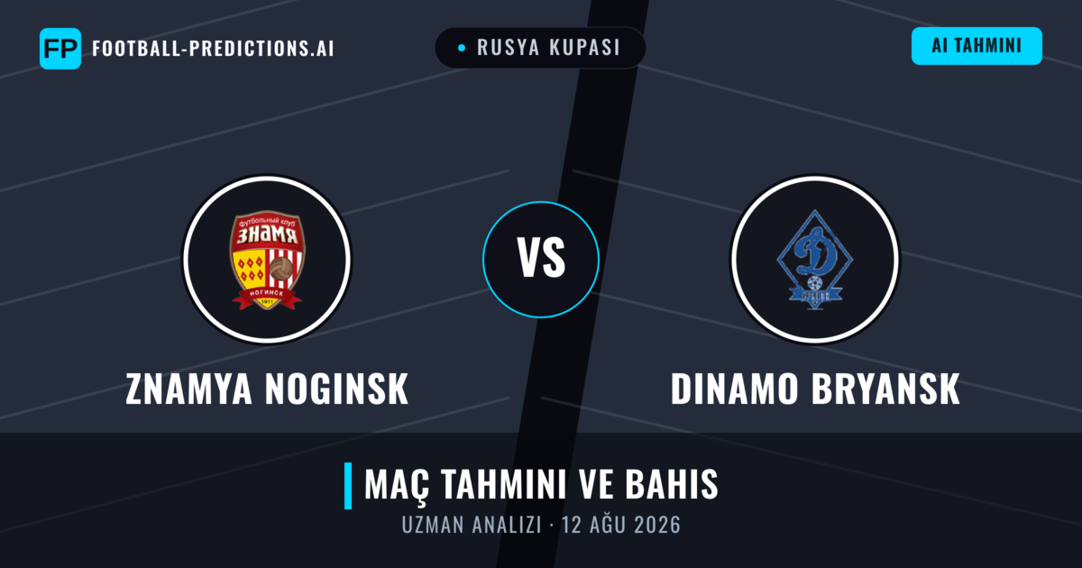 Znamya Noginsk - Dinamo Bryansk — maç tahmini ve önizleme