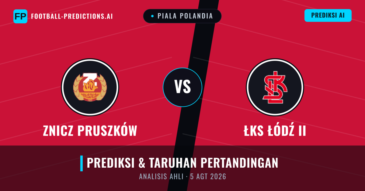 Znicz Pruszków vs ŁKS Łódź II — prediksi dan pratinjau pertandingan