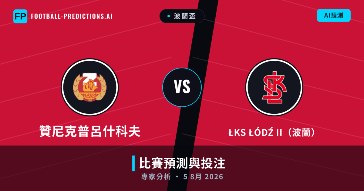 贊尼克普呂什科夫 vs ŁKS Łódź II（波蘭） — 比赛预测和前瞻