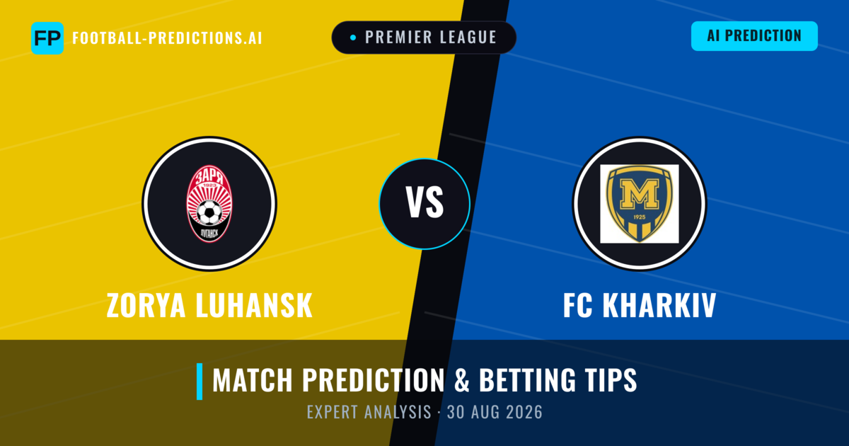 Zorya Luhansk vs FC Kharkiv — match prediction & preview