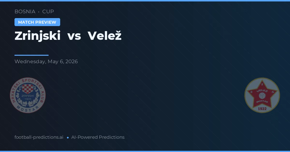 زرينسيكي (البوسنة والهرسك) vs فياليز (البوسنة) preview