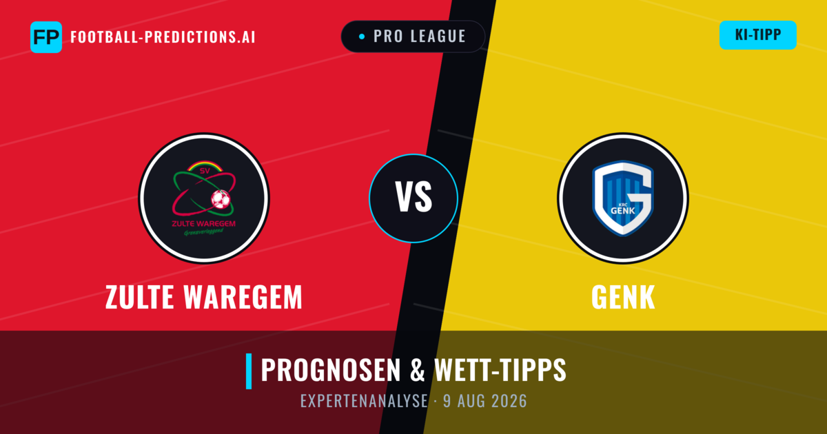 Zulte Waregem vs Genk — Prognose und Spielvorschau