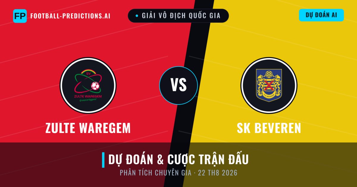 Zulte Waregem vs SK Beveren — dự đoán và xem trước trận đấu