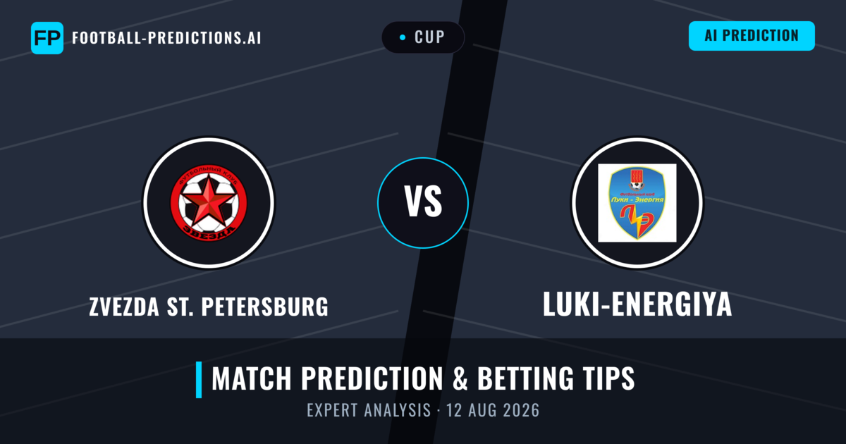 Zvezda St. Petersburg vs Luki-Energiya — match prediction & preview