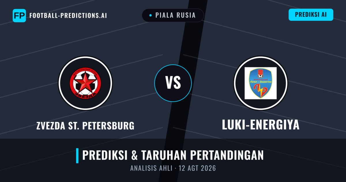 Zvezda St. Petersburg vs Luki-Energiya — prediksi dan pratinjau pertandingan