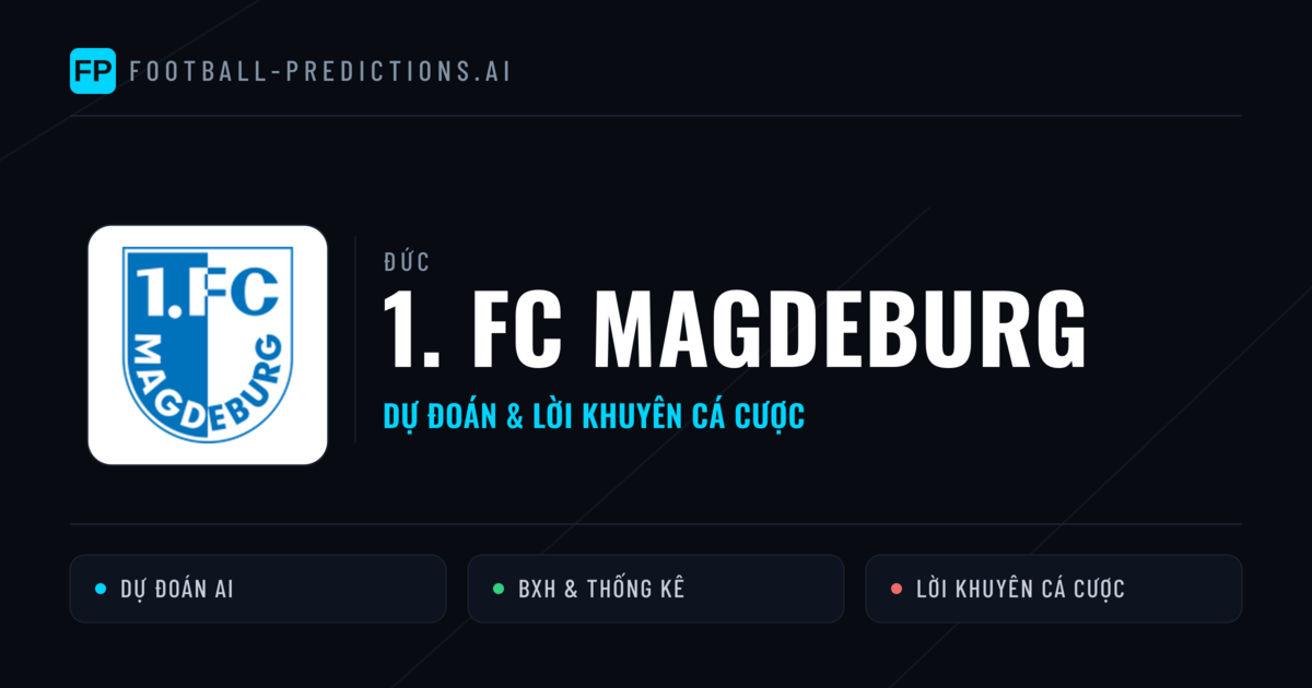 1. FC Magdeburg Dự đoán & Thống kê