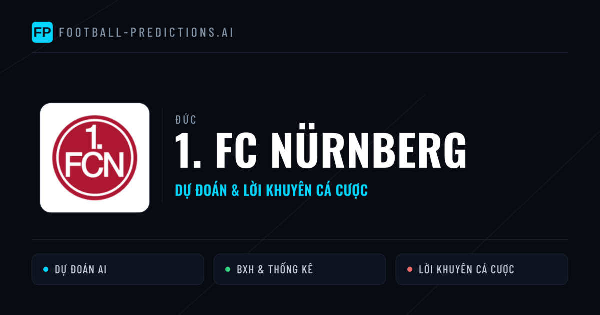 1. FC Nürnberg Dự đoán & Thống kê