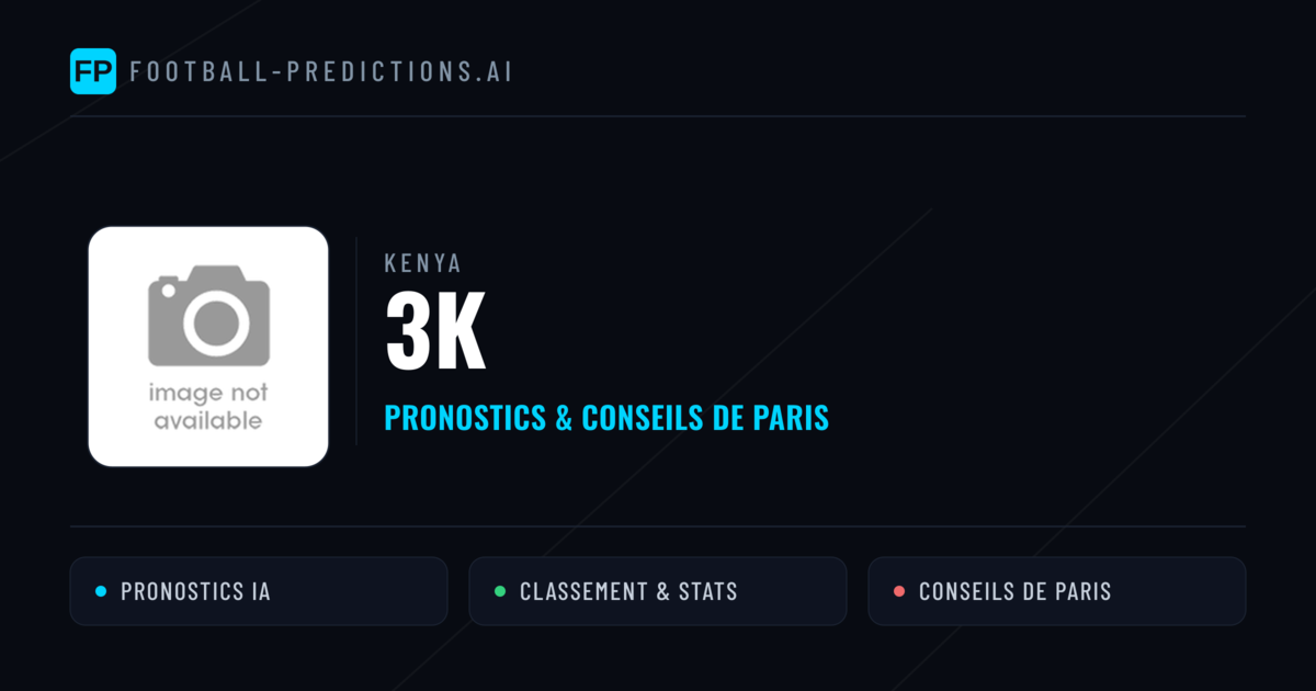 3K Pronostics & Statistiques
