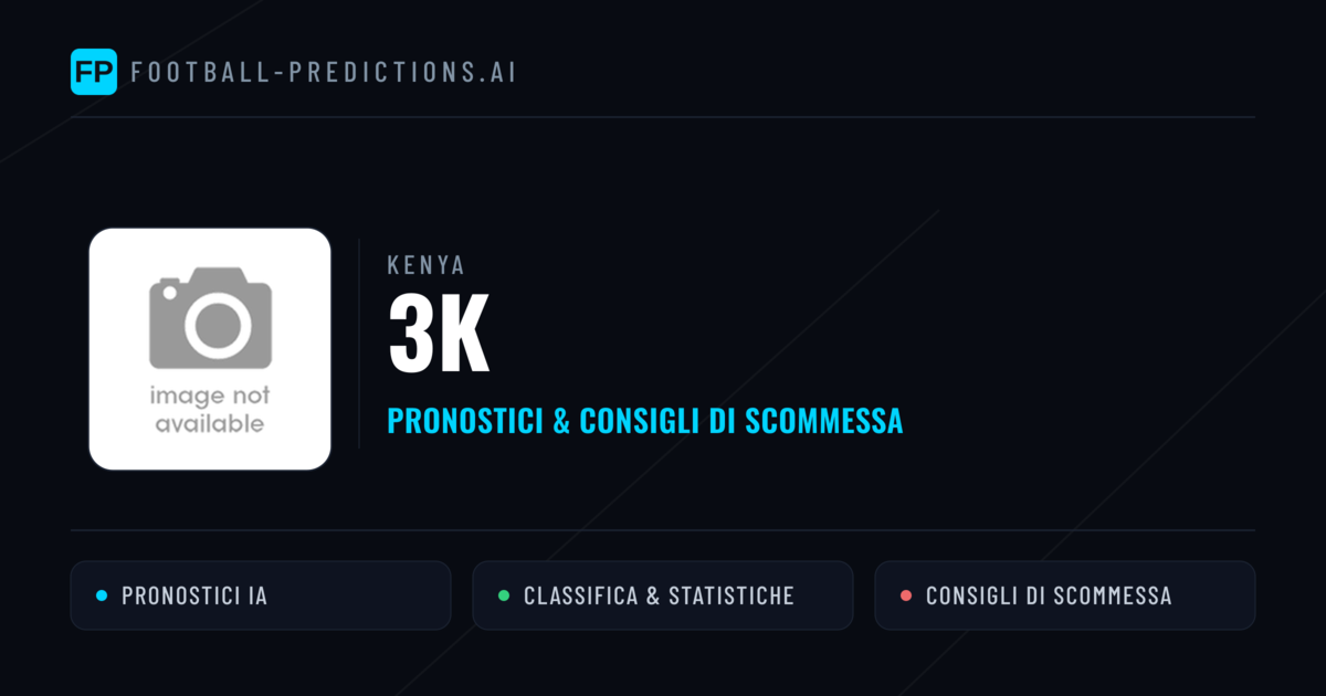 Pronostici e Statistiche 3K